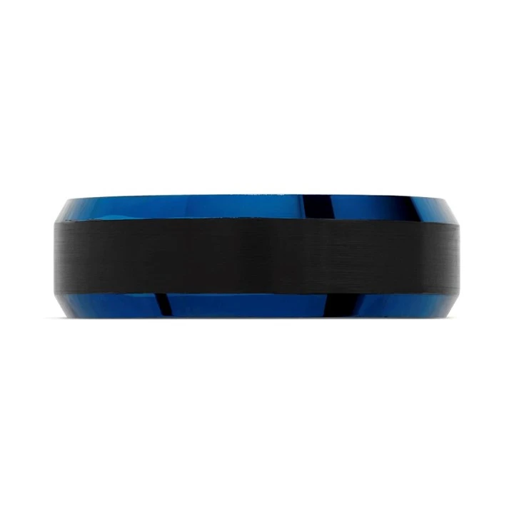Unique Black Leather And Onyx Magnetic Bracelet - A7377 | Chapelle