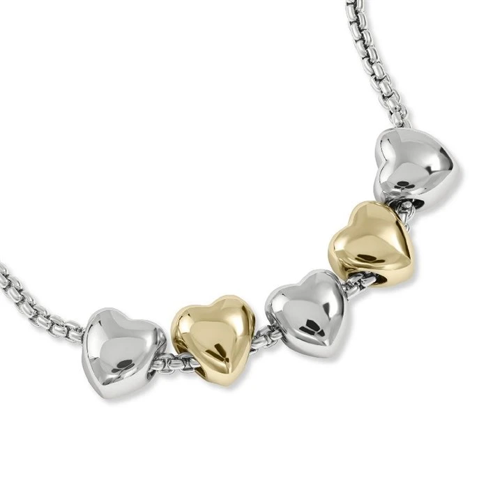 Radley RYJ3218 18ct Rose Plated Silver Heart Bracelet - J81131