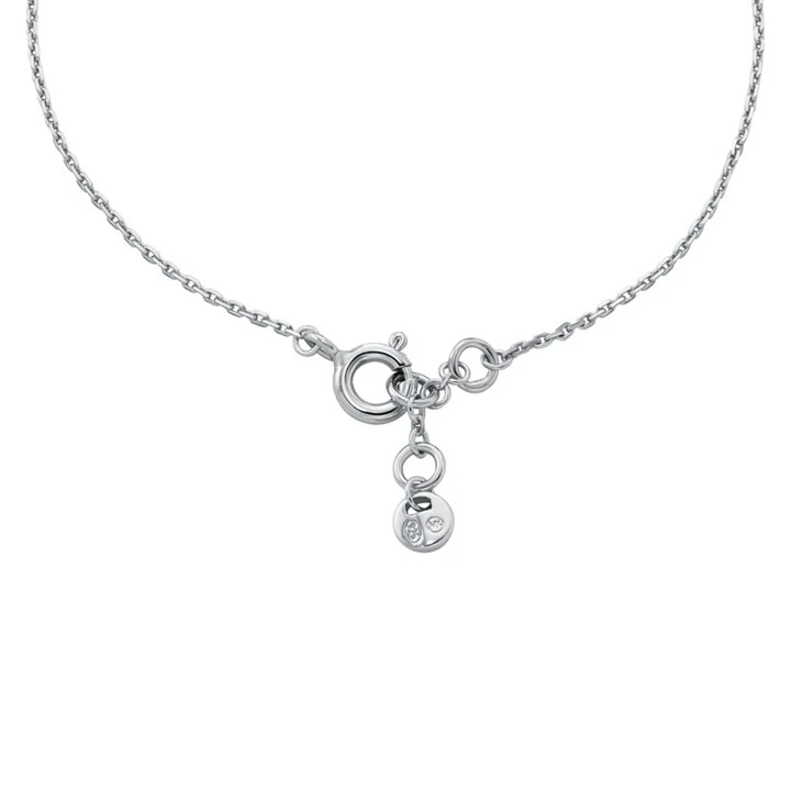 Michael Kors MKC1729CZ040 Silver Cubic Zirconia Necklace - J94222