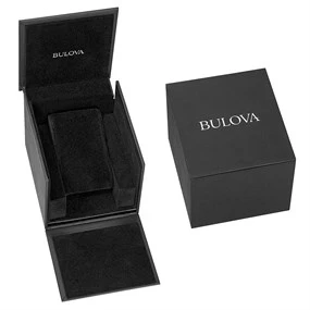 Bulova Icon 97B188 Precisionist Chronograph Leather Strap Watch