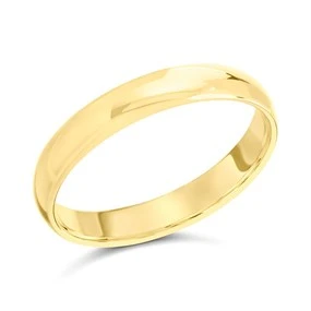 18ct Gold Court Wedding Ring - 6mm - X20130-T, view 22