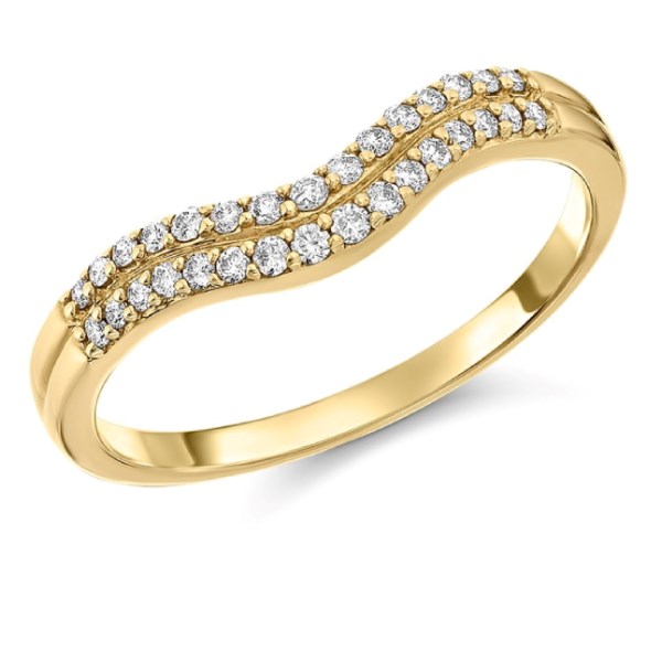 Shaped Wedding Rings