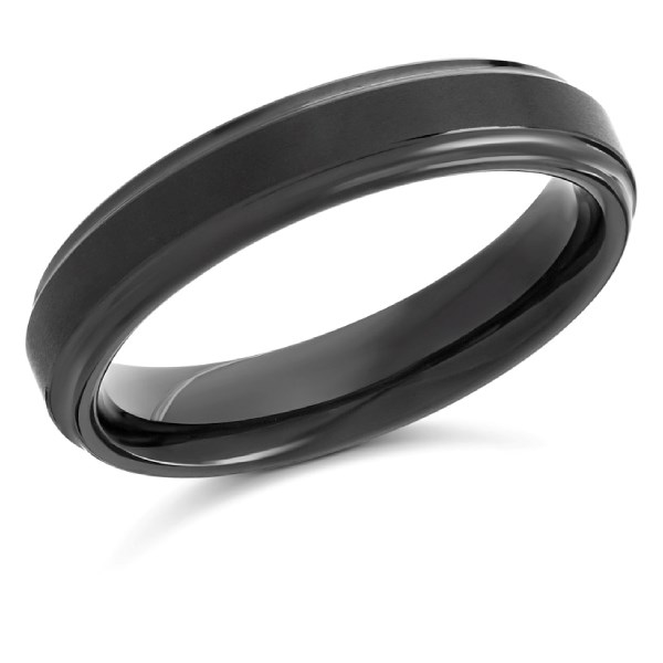 Colbalt Wedding Rings