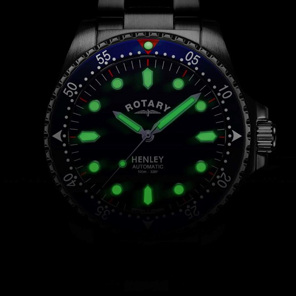 Rotary GB05136/05 Henley Automatic Bracelet Watch W13229 Chapelle Jewellers