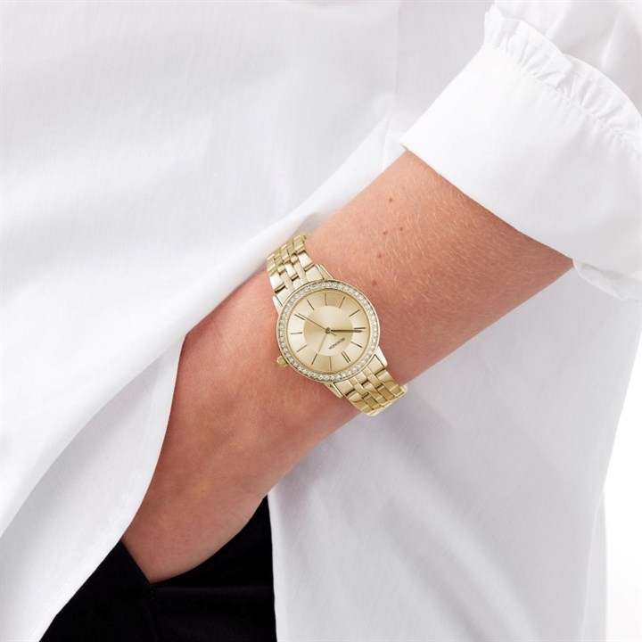 Roamer 601857 49 79 20 Venus Diamond Two Tone Bracelet Watch