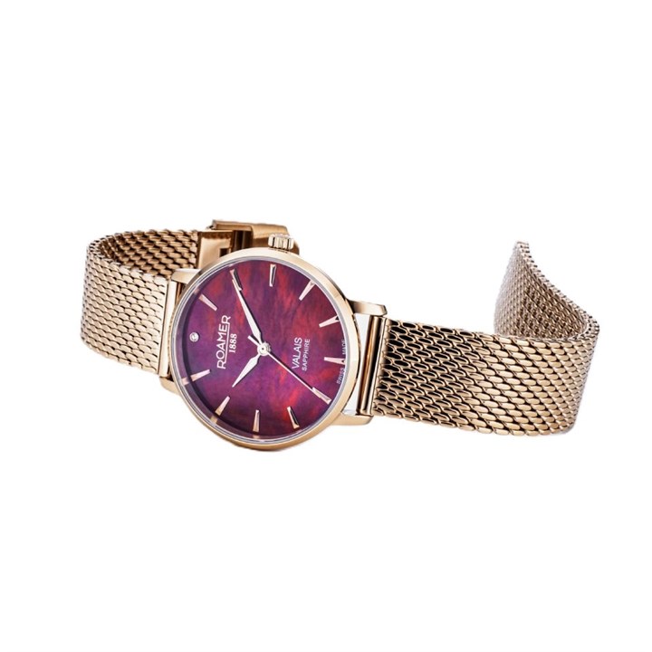 Roamer 220837 48 65 50 Rockshell Mark III Chrono Bracelet Watch 