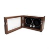Mainspring Oxford Mahogany Double Watch Winder - A19150 Alternative Image