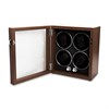 Mainspring Oxford Mahogany Four Watch Winder - A19151 Alternative Image