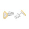 Skagen SKJ1677998 Kariana Two-Tone Stainless Steel Stud Earrings - A7159 Alternative Image