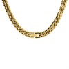 Unique Gold Plated Steel Curb Necklace - A73114 Alternative Image