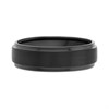 Unique Black Plated Tungsten Carbide Ring - 7mm - A7389 Alternative Image