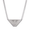 Emporio Armani EGS2984040 Stainless Steel Logo Necklace - A9105 Alternative Image