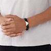 Emporio Armani EGS2985040 Black Leather Bracelet - A9106 Alternative Image