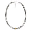 Emporio Armani EGS3187040 Stainless Steel Curb Necklace - A9114 Alternative Image