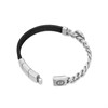 Police PEAGB0023301 Stainless Steel and Leather CREST Bracelet - A98392 Alternative Image