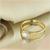 18ct Gold Solitaire Diamond Ring, 1/2ct - D0319 Alternative Image