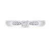 18ct White Gold Diamond Ring - 10pts - D0704 Alternative Image