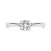 18ct White Gold Diamond Solitaire Ring - 1/2ct - AGI Certificated - D0705 Alternative Image