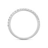 18ct White Gold Diamond Half Eternity Ring - 1/3ct - D0717 Alternative Image