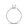 Platinum Princess Cut Diamond Ring - 1/2ct - AGI Certificated - D08101 Alternative Image