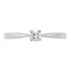 Platinum Diamond Solitaire Engagement Ring - 15pts - AGI Certificated - D08111 Alternative Image