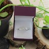 Platinum Diamond Trilogy Cluster Ring - 65pts - AGI Certificated - D08126 Alternative Image