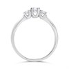 Platinum Diamond Trilogy Ring - 1/3ct - AGI Certificated - D08128 Alternative Image
