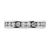 Platinum Diamond Half Eternity Ring - 1/2ct - D08139 Alternative Image