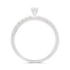 Platinum Oval Diamond Ring  1/2ct (AGI Certificate) - D08143 Alternative Image