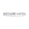 Platinum Channel-Set Diamond Half Eternity Ring, 1/2ct - D08144 Alternative Image