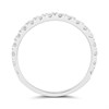 Platinum Claw-Set Diamond Half Eternity Ring - 3/4ct - AGI Cert - D08162 Alternative Image
