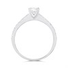 Platinum Polar Fire Singlestone Diamond Ring - 70pts (GLI Certificated) - D08165 Alternative Image