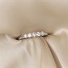 Polar Fire Platinum Diamond Five Stone Ring- 1/2ct (GLI Certificated) - D08169 Alternative Image