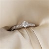Platinum Single Stone Diamond Ring 65pts (GLI Certificated) - D08175 Alternative Image