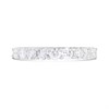 Polar Fire Platinum Nine-Stone Diamond Eternity Ring- 1ct (GLI Certificate) - D08179 Alternative Image