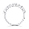 Polar Fire Platinum Nine-Stone Diamond Eternity Ring- 1ct (GLI Certificate) - D08179 Alternative Image
