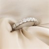 Polar Fire Platinum Nine-Stone Diamond Eternity Ring- 1ct (GLI Certificate) - D08179 Alternative Image