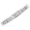 Platinum Diamond Half Eternity Ring - 1/4ct - D0823 Alternative Image