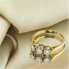 18ct Gold Diamond Trilogy  Ring, 1/2ct - D1107 Alternative Image