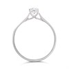 Arctic Circle 9ct White Gold Radiant Cut Diamond Solitaire Ring - 30pts - IGI Certificated - D3103 Alternative Image
