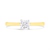 Arctic Circle 9ct Gold Radiant Cut Diamond Solitaire Ring - 40pts - IGI Certificated - D3105 Alternative Image