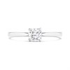 Arctic Circle Platinum Radiant Cut Diamond Solitaire Ring - 1/2ct - IGI Certificated - D3107 Alternative Image