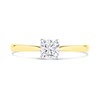 Arctic Circle 9ct Gold Radiant Cut Diamond Solitaire Ring - 1/2ct - IGI Certificated - D3108 Alternative Image
