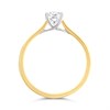 Arctic Circle 9ct Gold Radiant Cut Diamond Solitaire Ring - 1/2ct - IGI Certificated - D3108 Alternative Image