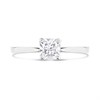 Arctic Circle Platinum Radiant Cut Diamond Solitaire Ring - 70pts - IGI Certificated - D3110 Alternative Image