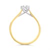 Arctic Circle 9ct Gold Radiant Cut Diamond Solitaire Ring - 80pts - IGI Certificated - D3115 Alternative Image