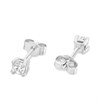 Arctic Circle 9ct White Gold Diamond Solitaire Stud Earrings - 1/3ct per pair - D3153 Alternative Image