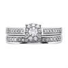 9ct White Gold Diamond Bridal Set - 1/2ct - D32143 Alternative Image