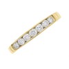 18ct Gold Diamond Half Eternity Ring - 1/3ct - D4216 Alternative Image