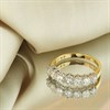 18ct Gold Diamond Claw-Set Half-Eternity Ring, 1ct - D4222 Alternative Image